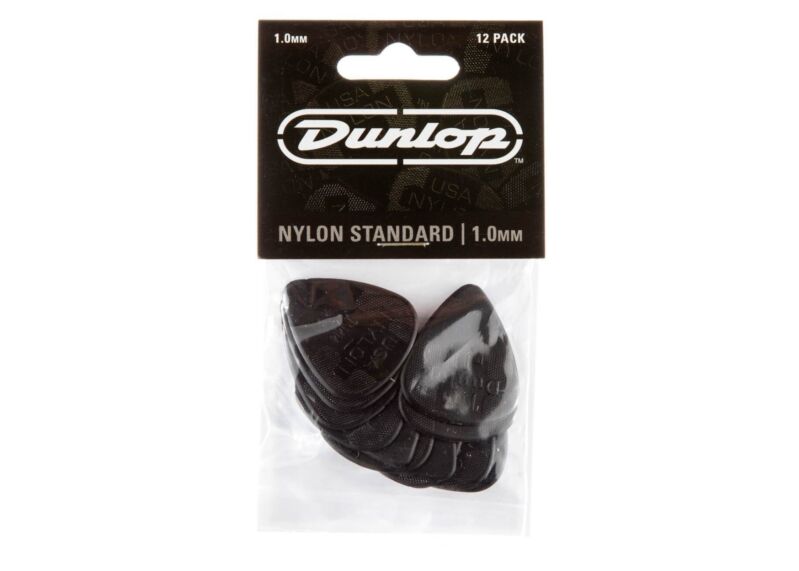 Dunlop Nylon Guitar Picks - 1.0MM 12 Pack