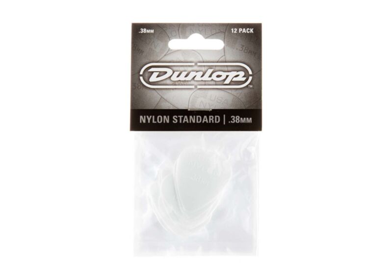 Dunlop Nylon Guitar Picks - .38MM 12 Pack