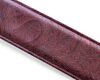3 inch Wide Paisley Guitar Strap: Now  in Oxblood or Ivory