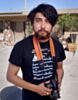 The Orange and Army Racer X Camera Strap 