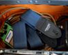 Recycled Navy Seatbelt Guitar Strap