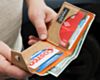 The Chrysler 78 Orange Stripe Slimfold Wallet