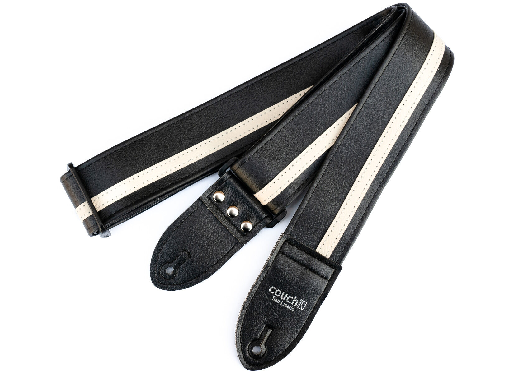 Guitar strap black and white online