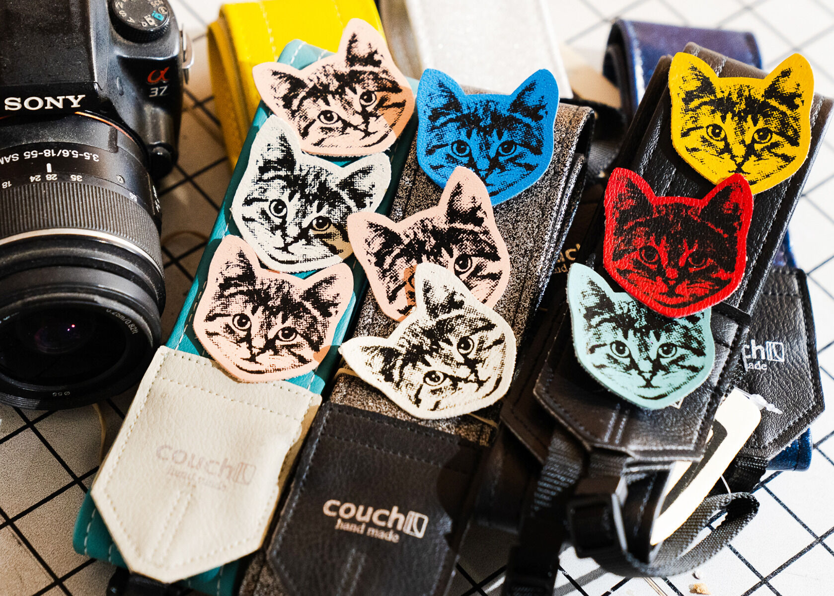 The Custom Cat Camera Strap