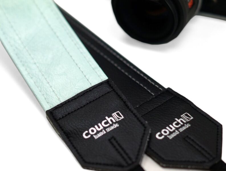 Vintage Sky Cadillac Aqua Camera Strap