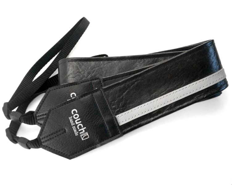 The Vintage Black Cadillac Hardtop Racer X Camera Strap
