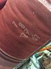 Extra Wide Scout Caravan Royal Red Detroit  1978 Padded Guitar And Bass Strap