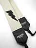 The Lightning Bolt Camera Strap Custom Made- Black 