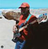 The Recycled Blue-Green Seatbelt Guitar Strap 