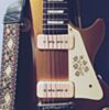 Psychedelic Sunset Hendrix Style Hippie Weave Guitar Strap