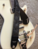 The Black Graphite Western Guitar Strap