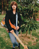Light Blue Recycled Seatbelt Guitar Strap
