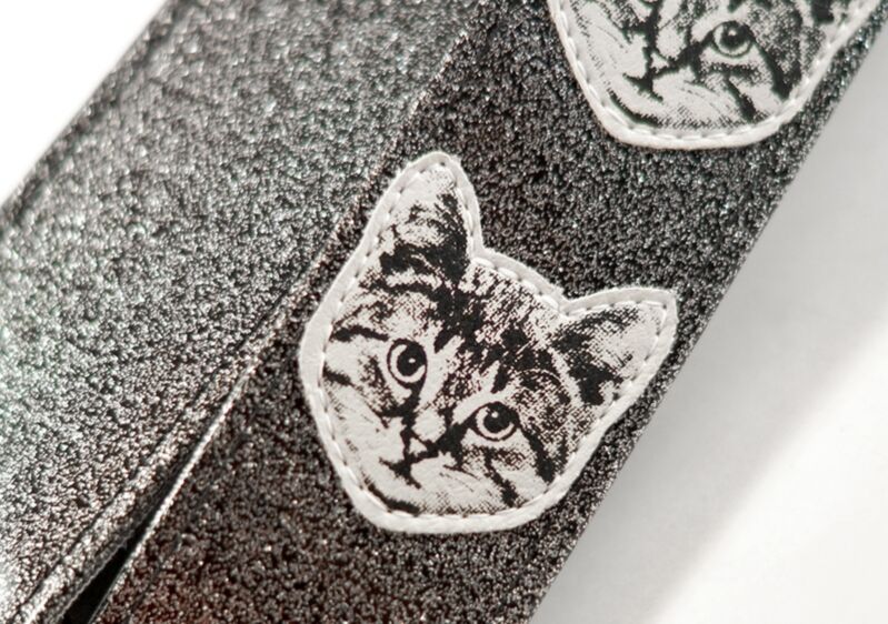 Galaxy Sparkle Cat Guitar Strap