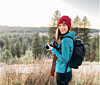Buckskin Hendrix Camera Strap Made with Recycled Seatbelt And Vegan Leather 