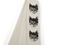 The Couch Cat Guitar Strap In All White