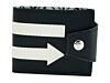 The All Mod Cons Black and White Arrow Wallet