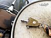 Gold Barracuda Drum Key Holder