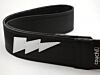 The Lightning Bolt Camera Strap Custom Made- Black 