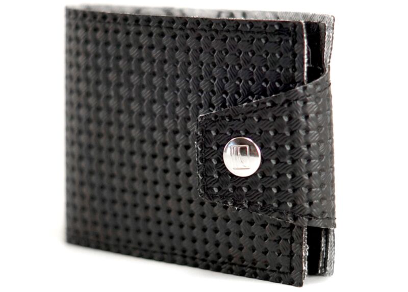 The Black Volkswagen Pattern Billfold Wallet 