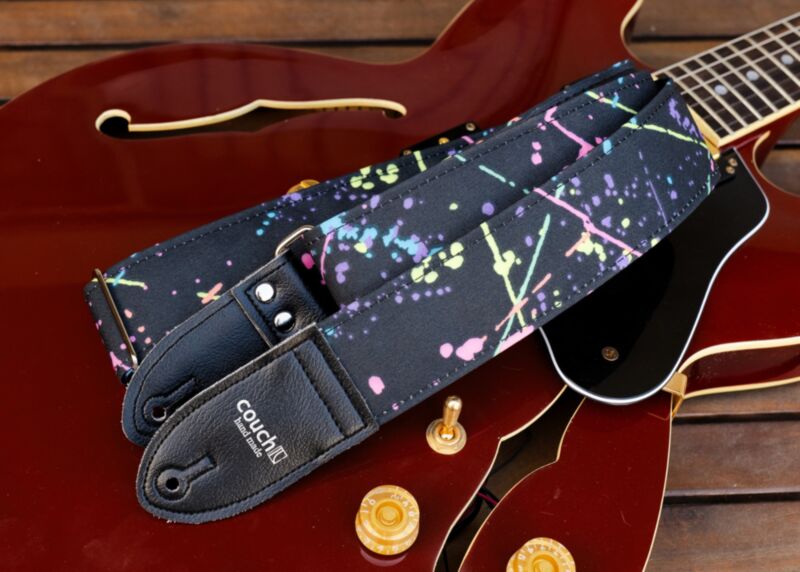 Dixie Cup Cooler Smash 90's Vintage Limited Edition 2" Guitar Strap V2
