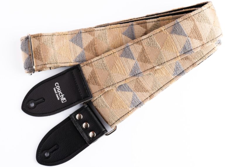Turquoise Sand Pyramid Guitar Strap