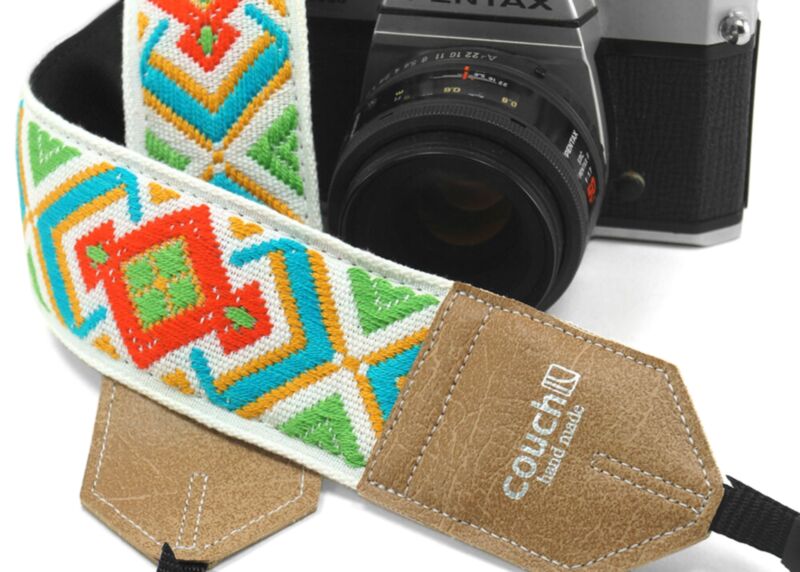Painted Desert Psychedelic Vintage Woven Camera Strap