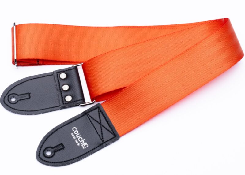 The Industrial Orange Seatbelt Strap