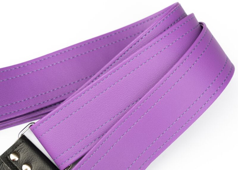 Deadstock Candy Purple Rain Guitar Strap 