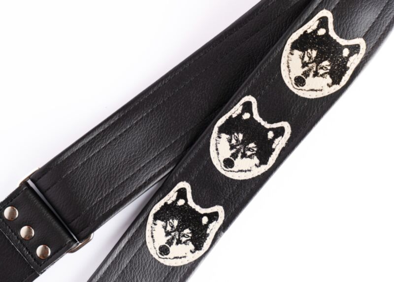 Wolf Guitar Strap 