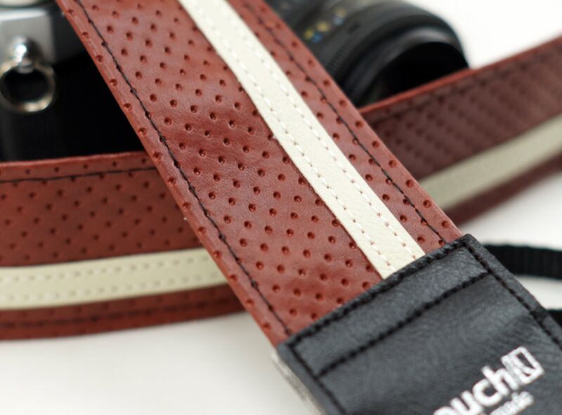 Bright Burnt Sienna El Camino Racer X Camera Strap