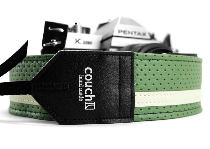 Sage Green Vintage El Camino Racer X Camera Strap