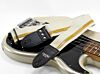 Racer X White and Gold Guitar Strap