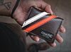 The Brown & Orange Racer Slim Card Wallet