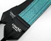 Blue Vintage 60's Victorian Floral Camera Strap  