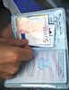 Simple Passport Wallet- The Limited Edition Jet Age Upcycled