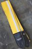 Yellow with White Racer X Guitar Strap
