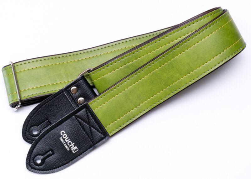The Army Green Deadstock Luggage Guitar Strap