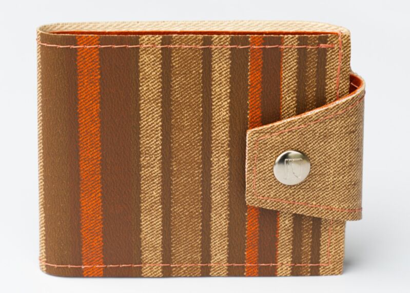 The Chrysler 78 Orange Stripe Slimfold Wallet