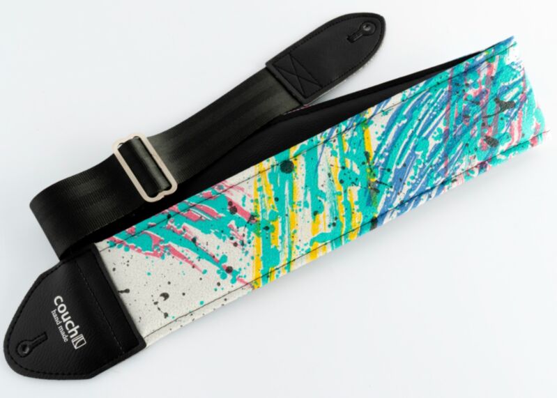 3" Dixie Cup 90’s Pacific Cooler Smash Wide Guitar Strap 