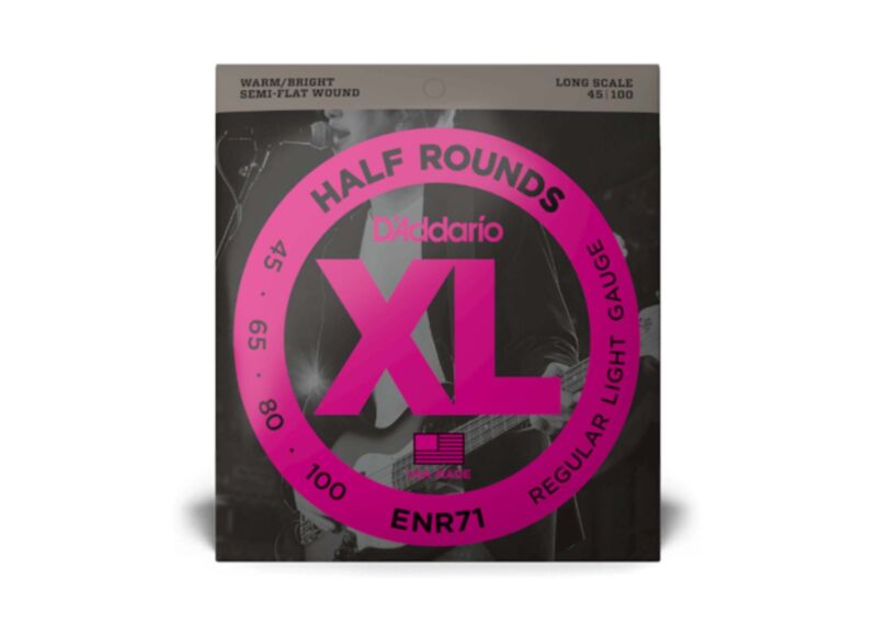 D'addario ENR71 Half Rounds BASS Guitar Strings