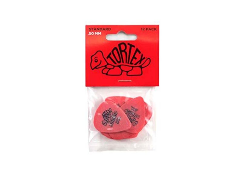 Dunlop Standard Tortex Guitar Picks - .50MM 12 Pack