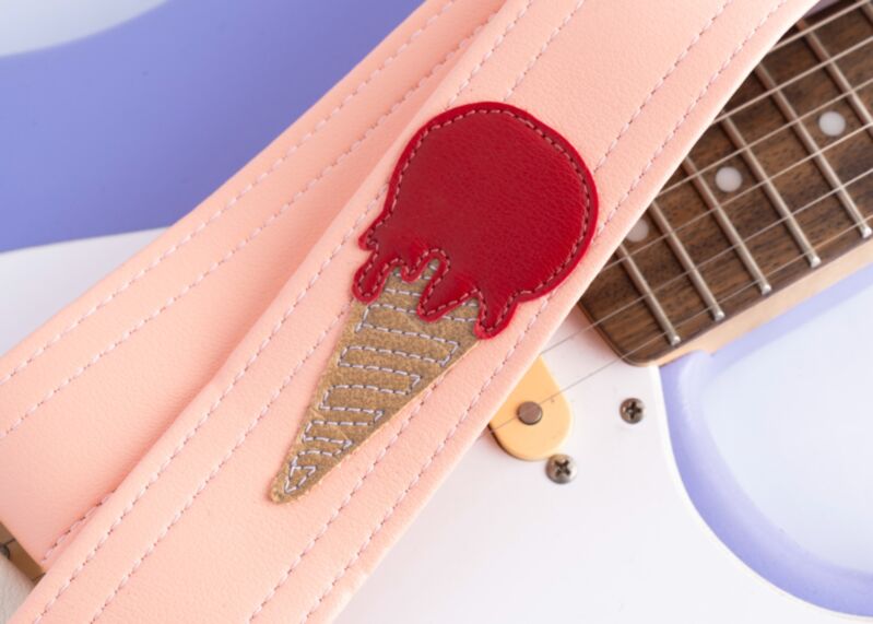 Ice Cream Guitar Strap