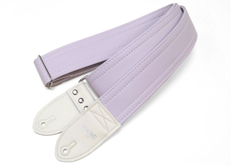 Light Lilac Vintage Candy Guitar Strap 