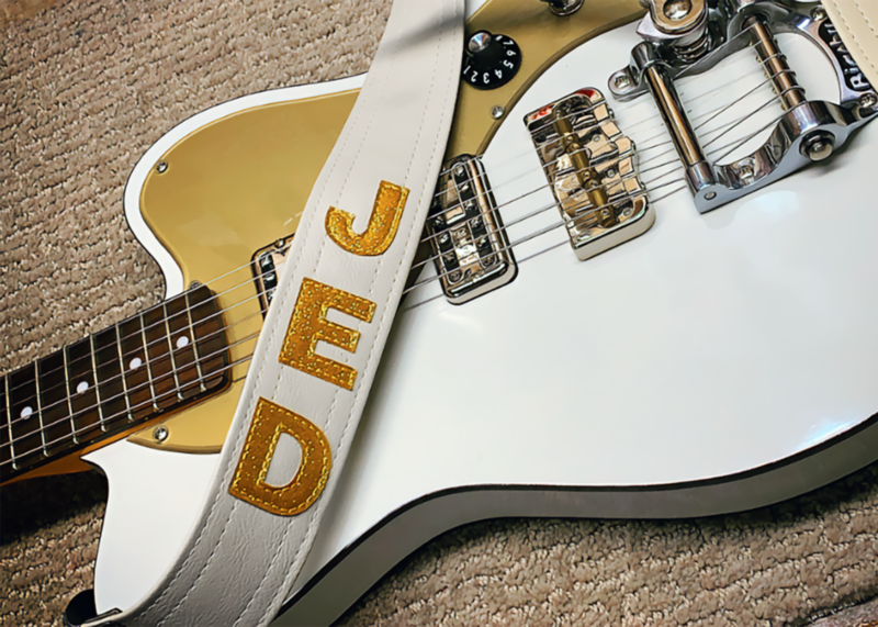 CUSTOM Alphabet Personalized Initials Guitar Strap