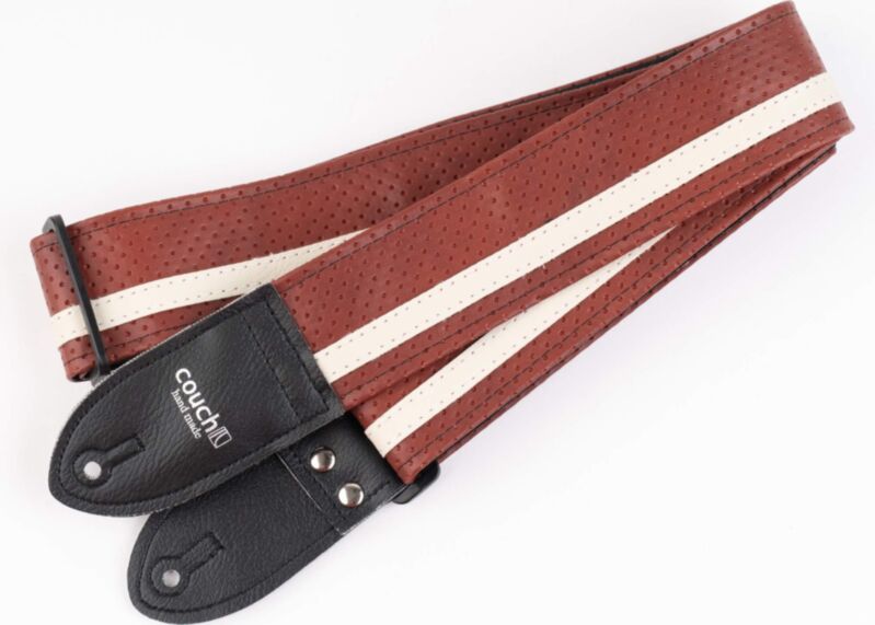 Bright Burnt Sienna El Camino Racer X Guitar Strap