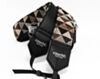 Black Triangle Pyramid Vintage Camera Strap