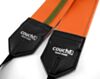 The Orange and Army Racer X Camera Strap 