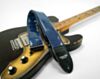 Blue Sparkle Luggage Guitar Strap