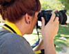 The Yellow & Black Racer X Camera Strap