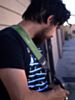The Green Vines 60's Victorian Floral Camera Strap 
